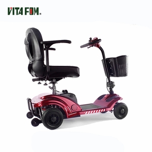 बैटरी शक्ति क्यू तकनीक पोर्टेबल हल्के Fourwheel बिजली व्यक्तिगत गतिशीलता स्कूटर बाधा - Product Image 5