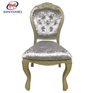 Phổ Biến Scandinavia Tím Retro Nhung Ghế Ăn Cho Nhà Hàng - Product Image 2