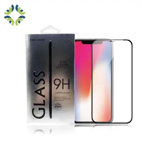 Pelindung Layar Anti Cahaya Biru 9H 0.33Mm 2,5d, Pelindung Layar Ponsel Kaca Tempered untuk iPhone XR