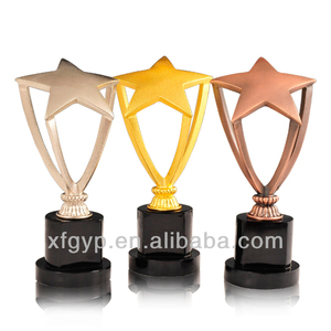 <span class=keywords><strong>estrella</strong></span> de <span class=keywords><strong>la</strong></span> liga de campeones trofeo de metal trofeo - Product Image 1