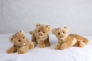 Douceur Confort Peluche Simulation <span class=keywords><strong>Lion</strong></span> d'Afrique Animal Sauvage Lionne Bébé Jouets - Product Image 6
