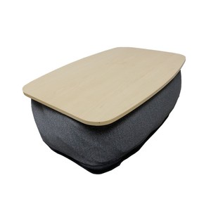 โต๊ะแล็ปท็อปแบบพกพาเคลื่อนย้ายได้สำหรับเด็กโต๊ะพร้อมถาดตักทำจากไม้หมอนไฟ LED - Product Image 2