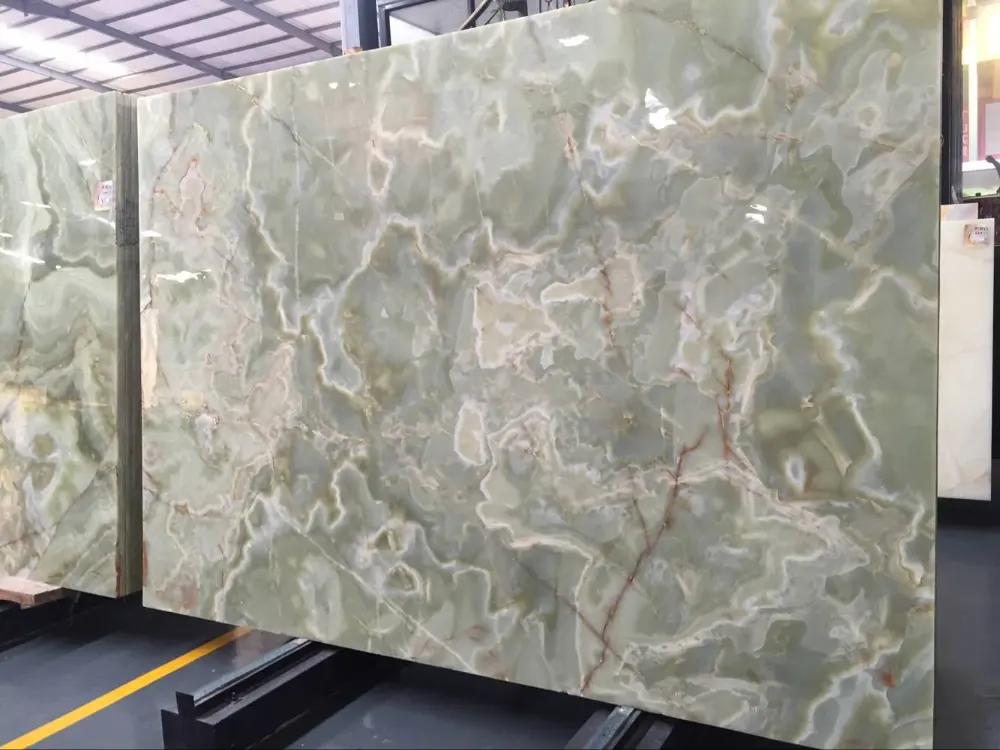 Patch de marbre d'onyx vert, prix prévente, onyx vert