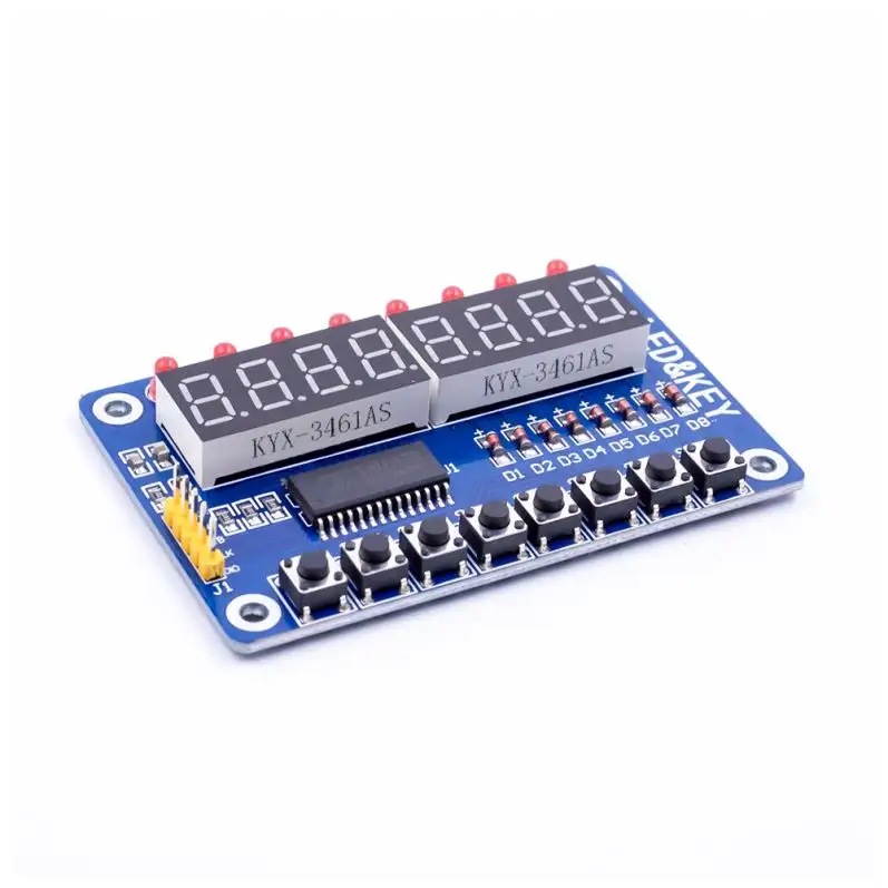 2019 New Arrivals TM1638 button digital tube LED Module Display for arduinos