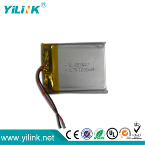 Caldo batteria ricaricabile li-ion <span class=keywords><strong>3</strong></span>.7v 1000mah 653442/<span class=keywords><strong>3</strong></span>.7v batteria elicottero del rc - Product Image 2