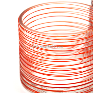 Wholesale Cheap clear Glass Swirl <strong>Candle</strong> Holder <strong>Hurricane</strong> - Product Image 4