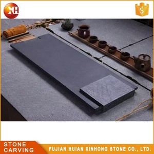 Gros Belle Servir Carve Rond <span class=keywords><strong>Pierre</strong></span> Plateau de Thé - Product Image 2