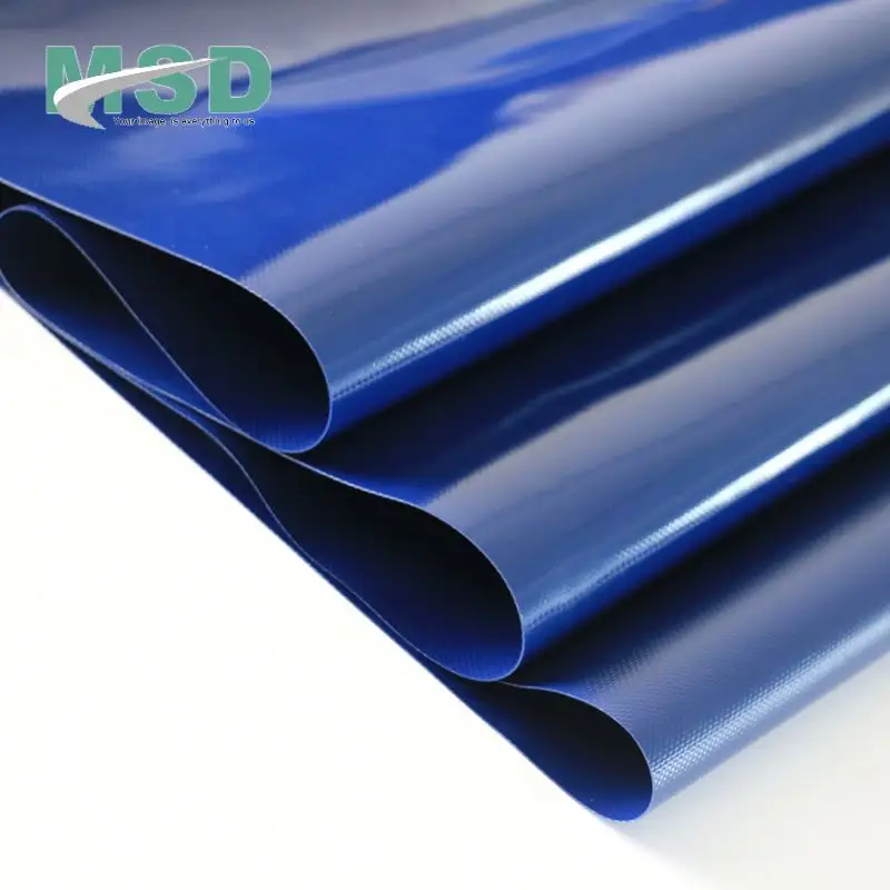 Heavy Duty Blue Pvc Canvas Tarpaulin Truck Cover Sheet