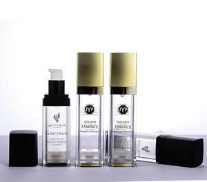 40-60ml acrylic cho rõ ràng trong suốt nhựa chăm sóc da dầu mỹ phẩm và cho tinh chất bao bì chai không có không khí với bơm kem dưỡng da - Product Image 1