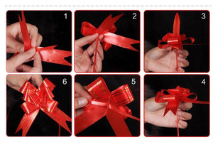 Lazo Decorativo de Mariposa <span class=keywords><strong>para</strong></span> Envolver <span class=keywords><strong>Regalos</strong></span> de Fiesta y Boda al por Mayor - Product Image 6