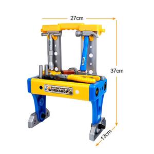 Ensemble de table de travail de jeu d'imitation en plastique de luxe pour garçons avec perceuse électrique - <span class=keywords><strong>Jouet</strong></span> d'atelier de construction réaliste pour les jouets d'outils préscolaires - Product Image 3