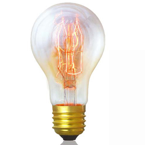 Vendimia A19 8ak cristal claro halógeno Edison bombilla lámpara 40 W <span class=keywords><strong>no</strong></span> Dimmable luces con filamento de mesa lámpara de pared - Product Image 3