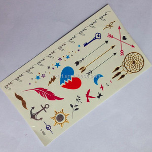 Beauté Autocollant Enfants Éléphant de Bande Dessinée Conception Temporaire <span class=keywords><strong>Tatouage</strong></span> - Product Image 6
