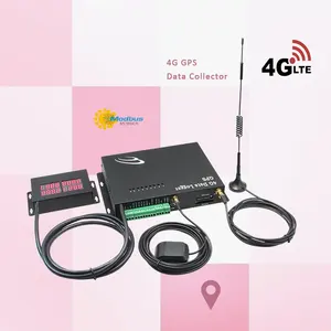Modbus Meter 4G GPS Data Collector lora gps módulo sensor data logger atual