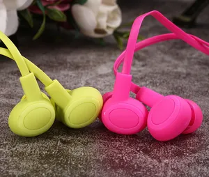 Fones de ouvido coloridos Wired baratos para o telefone móvel S8 S8 Plus