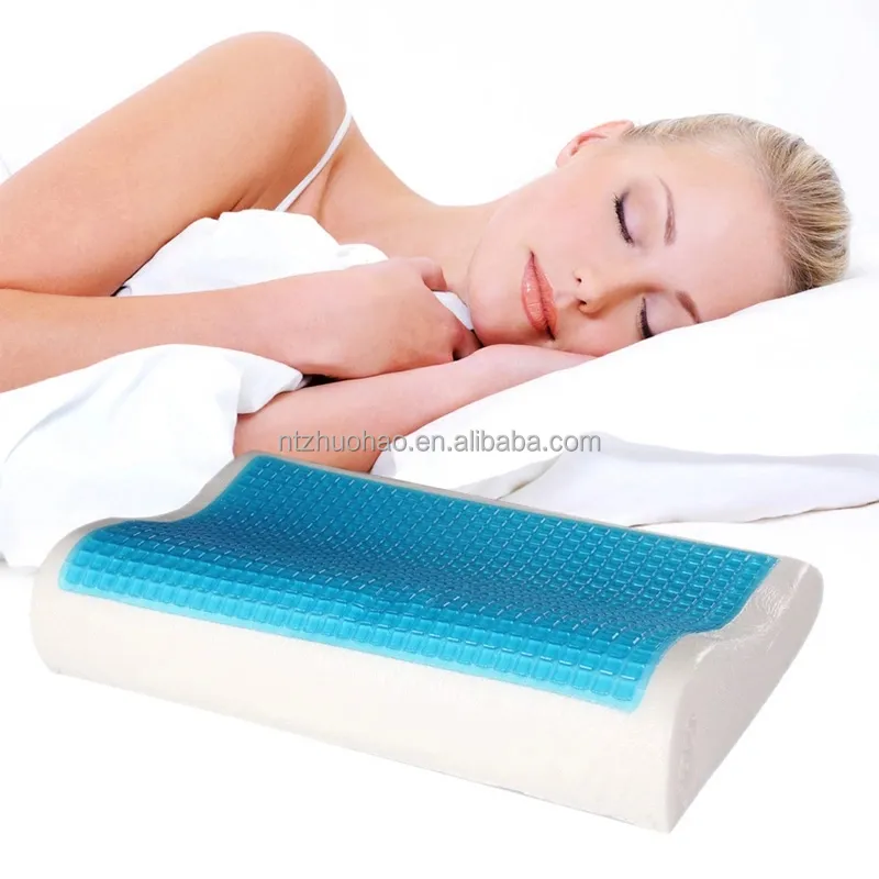 Kühlung Zerstreuen Wärme Wasser Memory Foam Aqua Gel Kissen Mit Kühlgel