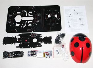 Jouet insecte bionique télécommandé DIY RC Coccinelle <span class=keywords><strong>Robot</strong></span> intelligent Coccinelle - Product Image 4