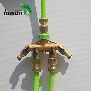 Collecteur de <span class=keywords><strong>robinet</strong></span> de jardin en laiton durable <span class=keywords><strong>avec</strong></span> connecteur rapide, diamètre 3/4'' - Product Image 4