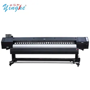 Hot Selling 1.8m Vinyl Banner Eco Solvent Printer With Two Printhead