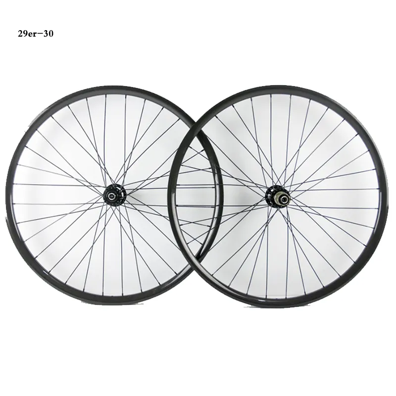 29er 30 breite 25 höhe Full-Carbon Mountain Bike Wheelset Clincher MTB Wheel Set Bicycle zubehör