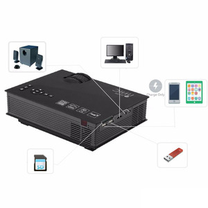 <span class=keywords><strong>UNIC</strong></span> <span class=keywords><strong>UC46</strong></span> 1200 Lumens <span class=keywords><strong>WIFI</strong></span> Xách Tay LED Video Xem Phim Gia Đình Máy Chiếu - Product Image 4