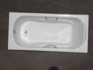 Petites baignoires en fonte émaillée bon marché, très petites, avec <span class=keywords><strong>douche</strong></span> intégrée - Product Image 3