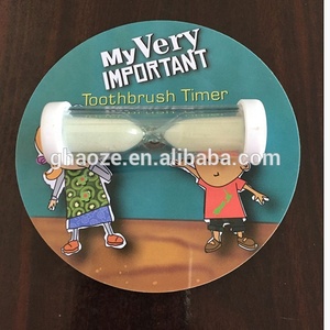 3 Phút Với Thẻ <span class=keywords><strong>PVC</strong></span> Bàn Chải Đánh Răng Chống Thấm Nước Cát Hẹn Giờ Trẻ Em Tắm Hẹn Giờ - Product Image 2