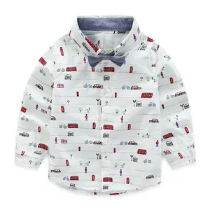 Nuovo Design Pattern di Chindren Freddo del <span class=keywords><strong>Ragazzo</strong></span> Stampato Camicie India <span class=keywords><strong>Abbigliamento</strong></span> All'ingrosso - Product Image 1