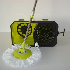 Con conductor Hurrican fácil giro fregona con ruedas como se ve <span class=keywords><strong>en</strong></span> TV 2014 nuevo producto Hurrican fácil giro Mop - Product Image 1