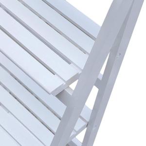Étagère à fleurs à 4 niveaux en bois pour l'extérieur, jardin, maison, balcon, étagère d'affichage en forme d'échelle - Product Image 5