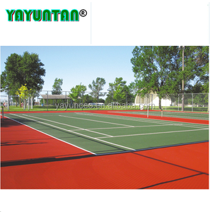 Suelo Deportivo para Todo Clima / Superficie de Cancha de <span class=keywords><strong>Tenis</strong></span> de Goma Acrílica, Baldosas Antideslizantes - Product Image 3