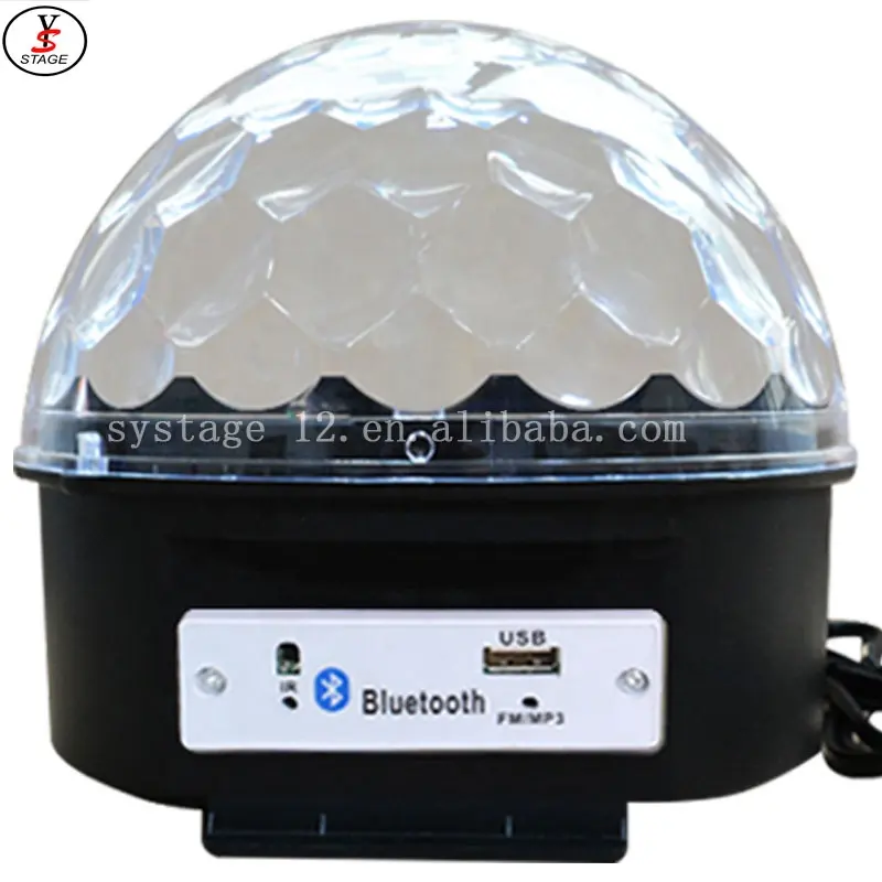 Dj ışığı fiyat hindistan RGB Değişen LED sahne disko işık kristal sihirli top/LED mini lazer disko ışığı