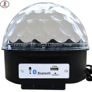 Lampu Disko Kristal Ajaib Bola Disko/Lampu Disko Mini, Lampu Panggung LED Berubah RGB India Harga Lampu Dj