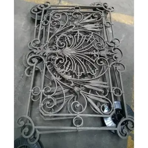 Hebei shijiazhuang recinzione in ferro battuto su misura ornamenti fabbrica