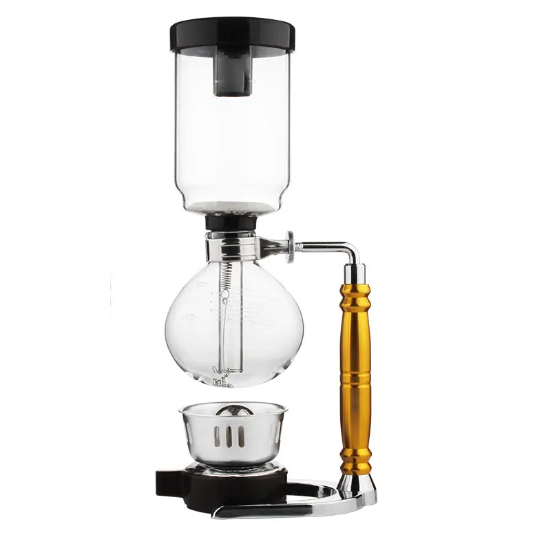 Préparer de café, 5 tasses et 3 tasses en verre borosilicate, cafetière, machine à thé