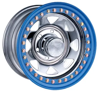 17x8 6-139.7 8 spoke beadlock rueda de acero