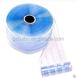 Rollo de cortina de pvc transparente ESD, cortina antiestática colorida