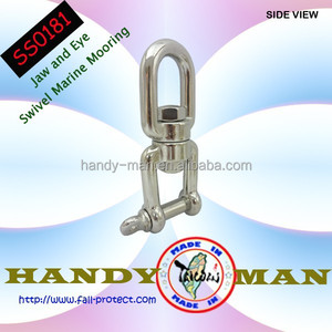 SS0181 Grillete giratorio de acero inoxidable 316 pulido para amarre marino - Product Image 4