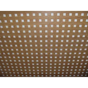 TRUSUS 60X60 Carreaux de plafond en gypse perforé acoustique renforcé de fibres