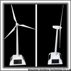 Новое поступление, запатентованный дизайн, пластиковая ветряная мельница на солнечных батареях