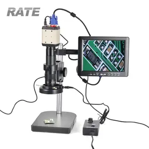 高清视频电子数字显微镜 VGA 高速工业相机放大器电路板维护一体机