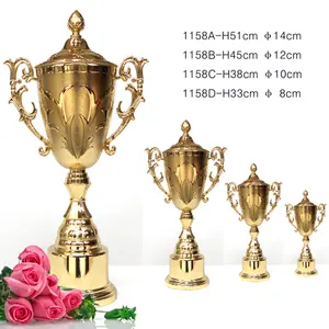 Luxury art 2018 metal trophy cup word cup replica trophy cup