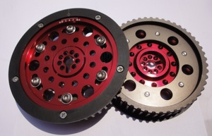 Puleggia Albero a Camme Regolabile per Elaborazione Motore Aftermarket in Alluminio Billet 6061 Alleggerita per Fiat Spider Lancia Delta Integrale - Product Image 2