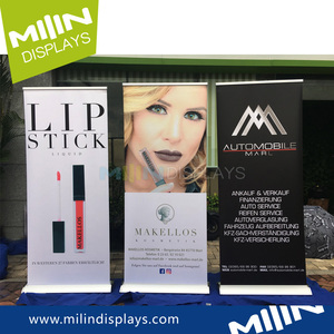 85x200 cm Retractable Advertising Pull up <strong>Banner</strong> <strong>Roll</strong> up <strong>Banner</strong> Stand for Event - Product Image 3