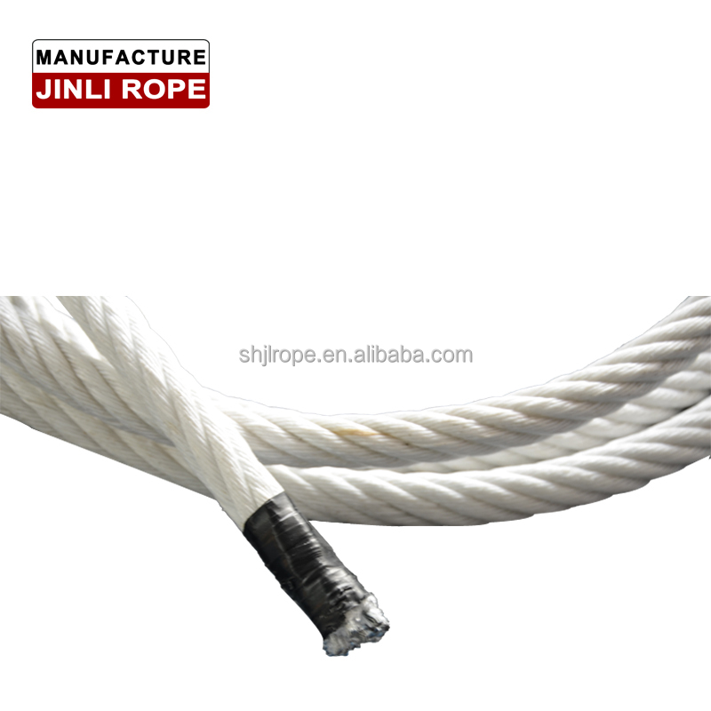 JINLI 6 нити PP комбинированный веревка со стальными электродный стержень для рыбалки