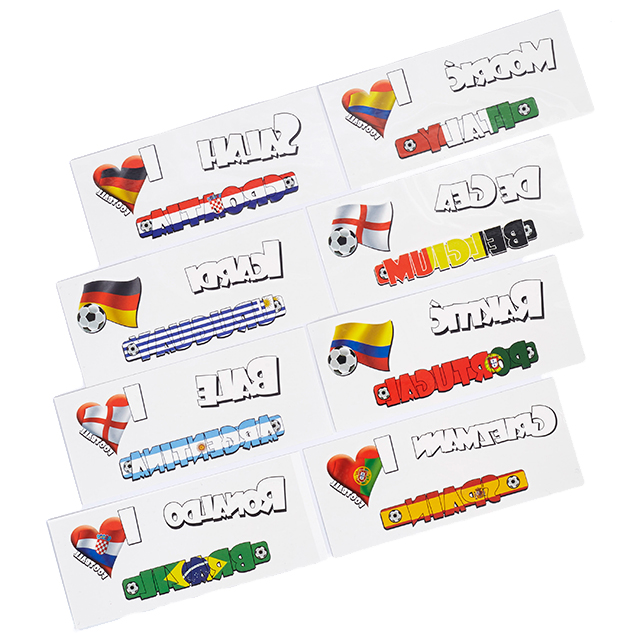 Временные татуировки светятся в темноте и полноцветные печатные рисунки