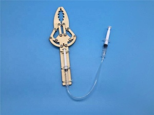 Juguete Educativo de <span class=keywords><strong>Ciencia</strong></span> <span class=keywords><strong>y</strong></span> <span class=keywords><strong>Tecnología</strong></span>, Modelo de Brazo Mecánico Hidráulico de Pistón para Armar, Experimento de Materiales, Beneficioso para el Desarrollo de la Inteligencia - Product Image 5