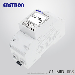 Medidor de Energía Monofásico de Carril DIN <span class=keywords><strong>SDM230</strong></span>, Salidas de Pulso Bidireccionales, 230V 100A, Certificado MID, Medidor de Energía Inteligente - Product Image 3