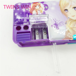 Thiết Kế Mới Tùy Chỉnh Văn Phòng Phẩm Từ Trung Quốc Bán Buôn Tất Cả Các Loại Công Suất Lớn Màu Hộp Bút Chì Và Hộp Bút Nhựa 873 - Product Image 3