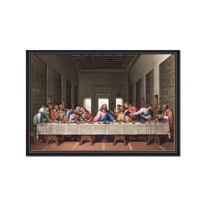 Toile de peinture à l'huile de Vinci, nouvelle collection, fait à la main, célèbre